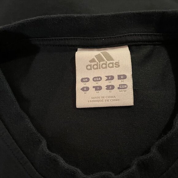 Adidas Men's Climalite Cotton Crewneck Graphic Tee - Size Medium - Picture 3 of 3